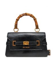 Guess Torebka HWKB95 06200 Czarny. Czarne torebki klasyczne Guess, z aplikacjami, ze skóry, bez dodatków. Za 399.99 zł.