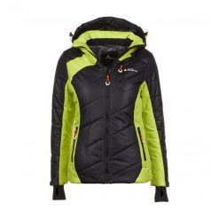 Damska kurtka narciarska Peak Mountain Acilorg. Czarne kurtki narciarskie Peak Mountain, m, bez wzorów, bez kaptura, narciarskie. W wyprzedaży za 481.00 zł.