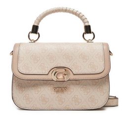 Torebka Guess. Czerwone torebki klasyczne Guess, z aplikacjami, bez dodatków. Za 469.99 zł.