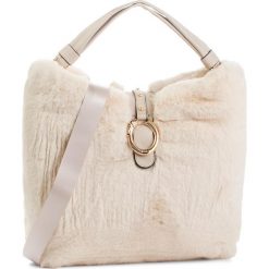 Torebka LIU JO - L Hobo Darsena Fur N68041 E0218 Soia 21404. Brązowe shopper Liu Jo, bez wzorów, z materiału, bez dodatków. W wyprzedaży za 379.00 zł.