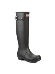 Hunter Kalosze Womens Org Tall WFT1000RMA Czarny. Czarne kalosze Hunter, bez wzorów, z kauczuku. Za 249.99 zł.