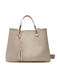 Emporio Armani Torebka EW000360 AF12036 M1051 Écru. Torebki klasyczne Emporio Armani, bez wzorów, ze skóry, bez dodatków. Za 949.99 zł.
