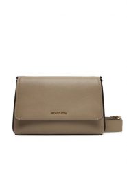 MICHAEL Michael Kors Torebka Nessa 30T5G8ZM1L Beżowy. Brązowe listonoszki MICHAEL Michael Kors, bez wzorów, ze skóry, bez dodatków. Za 1,109.00 zł.