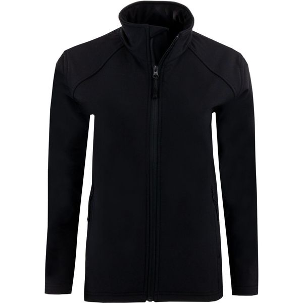 Damska kurtka softshell Uniwear czarna S. Czarne kurtki sportowe ZUNTO, s, bez wzorów, z softshellu, bez kaptura, trekkingowe. Za 210.99 zł.