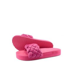 Klapki basenowe damskie Flip Flop Pool Weave. Czerwone klapki Flip Flop, bez wzorów, bez obcasa. Za 123.00 zł.