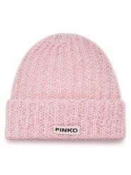 PINKO Czapka 105989 A2Z2 Różowy. Czerwone czapki Pinko, bez wzorów, z materiału. Za 429.99 zł.