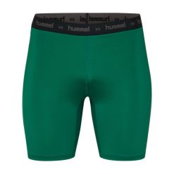 Spodenki termoaktywne piłkarskie dla dorosłych Hummel First Performance Tight. Zielone bielizna sportowa Hummel, m, bez wzorów. Za 55.00 zł.