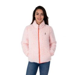 Bluza polarowa damska CMP CAIRO ciepła elastyczna komfortowa. Czerwone bluzy Aulp, bez wzorów, z polaru, bez kaptura. W wyprzedaży za 179.99 zł.