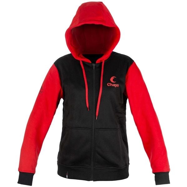 Bluza z kapturem Chaya Zip. Czarne bluzy CHAYA, m, bez wzorów, z kapturem. Za 273.50 zł.