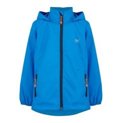 Mac in a Sac - Płaszcz przeciwdeszczowy - Ocean Blue. Niebieskie płaszcze Mac In A Sac, m, bez wzorów, z materiału, z kapturem. Za 246.65 zł.