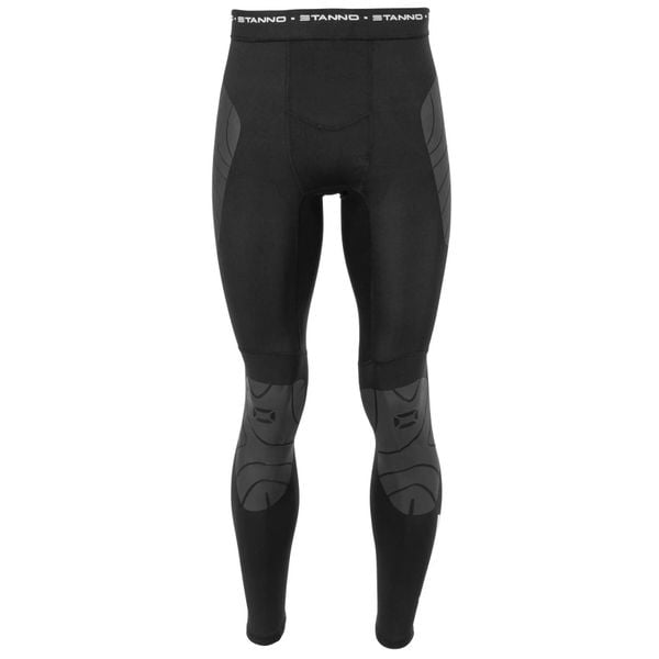 Legginsy zapobiegające otarciom Stanno Equip. Czarne legginsy STANNO, s, bez wzorów, z materiału, z podwyższonym stanem, długie. Za 281.35 zł.