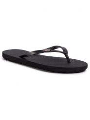 Roxy Japonki ARJL100663 Czarny. Czarne klapki Roxy, bez wzorów, z tworzywa sztucznego, bez obcasa. Za 49.99 zł.