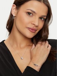 Guess Bransoletka JSBB04 551JW Srebrny. Szare bransoletki Guess, metalowe. Za 269.99 zł.