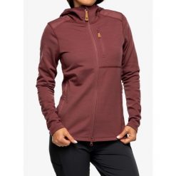 Bluza z kapturem damska Fjallraven Keb Fleece Hoodie. Fioletowe bluzy Fjällräven, m, bez wzorów, z kapturem. Za 818.99 zł.