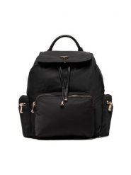 Guess Plecak Eco Gemma HWEYG8 39532 Czarny. Czarne plecaki Guess, z aplikacjami, z materiału. Za 399.99 zł.