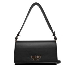Torebka Liu Jo. Czarne torebki klasyczne Liu Jo, bez wzorów, bez dodatków. Za 499.99 zł.