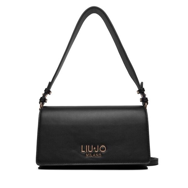 Torebka Liu Jo. Czarne torebki klasyczne Liu Jo, bez wzorów, bez dodatków. Za 499.99 zł.