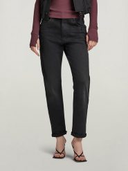 G-Star Dżinsy "Virjinya " - Slim fit - w kolorze czarnym rozmiar: W27/L34. Czarne jeansy G-Star, l, z aplikacjami. Za 136.45 zł.