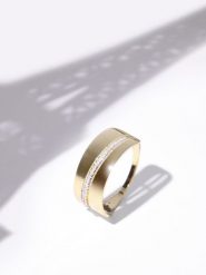 DIAMOND & CO Złoty pierścionek "Madison" z diamentami rozmiar: 56. Żółte pierścionki Diamond & Co, z diamentem, złote. Za 1,522.99 zł.