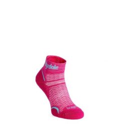 Skarpety turystyczne damskie Bridgedale Hike Ultralight Performance Ankle. Czerwone skarpety Bridgedale, bez wzorów. Za 83.99 zł.