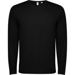 Koszulka Z Długim Rękawem Unisex Dla Dorosłych Estoril. Czarne bluzki ROLY, bez wzorów, sportowe, bez kołnierzyka, bez ramiączek. Za 35.99 zł.