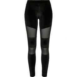 Legginsy damskie Urban Classics velvet tech mesh. Czarne legginsy Urban Classics, bez wzorów, z meshu. Za 142.00 zł.