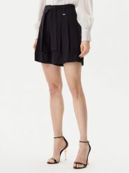 ARTIGLI Szorty materiałowe ACSH001805 Czarny Regular Fit. Czarne szorty Artigli, bez wzorów, z materiału. Za 219.99 zł.