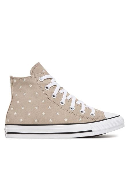 Converse Trampki Chuck Taylor All Star Embroidered Stars A16046C Beżowy. Brązowe trampki Converse, bez wzorów, z materiału, bez zapięcia. Za 287.99 zł.