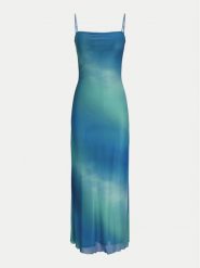 JJXX Sukienka letnia Dory 12270988 Niebieski Slim Fit. Niebieskie sukienki JJXX, na lato, m, bez wzorów, z syntetyku, bez kołnierzyka, bez ramiączek. Za 159.99 zł.