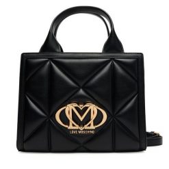 Torebka LOVE MOSCHINO. Czarne torebki klasyczne Love Moschino, bez wzorów, bez dodatków. Za 1,039.00 zł.