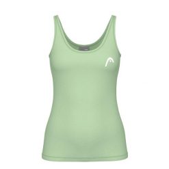Damski tank top Head Spirit II. Zielone topy Head, bez wzorów, bez kołnierzyka, bez ramiączek. W wyprzedaży za 189.00 zł.