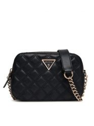 Guess Torebka Giully II HWQG96 73140 Czarny. Czarne torebki klasyczne Guess, z aplikacjami, ze skóry, bez dodatków. Za 549.99 zł.