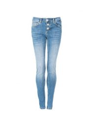 Liu Jo Jeansy "Divine" | UF2034 D4391 | Kobieta | Niebieski. Niebieskie jeansy Liu Jo, s, bez wzorów. W wyprzedaży za 379.00 zł.