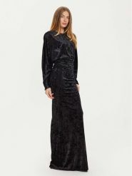 PINKO Sukienka wieczorowa 104497 A29L Czarny Slim Fit. Czarne sukienki Pinko, l, bez wzorów, z syntetyku, wizytowe, bez kołnierzyka, bez ramiączek. Za 1,019.00 zł.