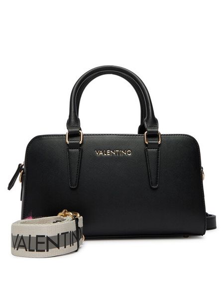 Valentino Torebka Zero Re VBS7B323 Czarny. Czarne torebki klasyczne Valentino, bez wzorów, ze skóry, bez dodatków. Za 404.99 zł.