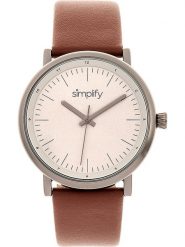 Simplify Zegarek kwarcowy "The 6200" w kolorze brązowo-antracytowo-beżowym rozmiar: onesize. Brązowe, analogowe zegarki Simplify, ze stali. Za 176.08 zł.