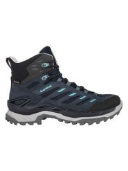 LOWA Buty turystyczne "Innovo Evo GTX Mid Ws" w kolorze granatowym rozmiar: 43,5. Niebieskie trekkingi Lowa, z gore-texu, outdoorowe. Za 591.60 zł.