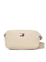 Tommy Jeans Torebka Tjw Daily Elevated Camera Bag AW0AW18065 Beżowy. Brązowe torebki klasyczne Tommy Jeans, bez wzorów, z jeansu, bez dodatków. Za 369.99 zł.