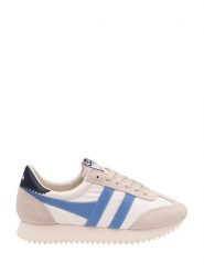 Gola Sneakersy w kolorze kremowo-beżowo-niebieskim rozmiar: 39. Brązowe trampki Gola, bez wzorów, z materiału, bez zapięcia. Za 113.63 zł.