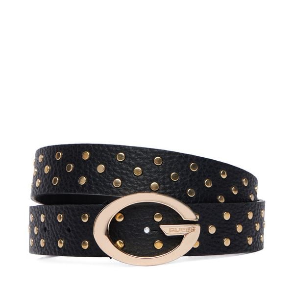 Pasek Guess. Czarne paski Guess, z aplikacjami. Za 284.99 zł.
