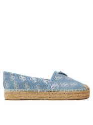 Guess Espadryle Jolande FLGJDE FAL14 Niebieski. Niebieskie espadryle Guess, z aplikacjami, z materiału, bez obcasa, bez zapięcia. Za 319.99 zł.