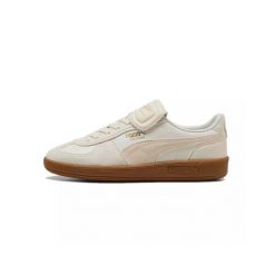 Kapcie PUMA YELLOW PALERMO PREMIUM Biały. Białe obuwie domowe Puma, bez wzorów, bez zapięcia. Za 446.86 zł.