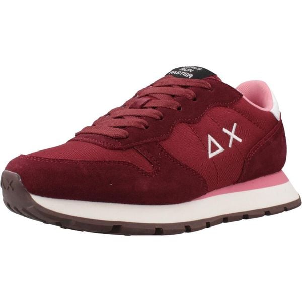 Buty SUN68 ALLY SOLID Bordeaux. Czerwone trekkingi SUN68, z materiału, trekkingowe. Za 272.99 zł.