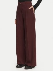 HUGO Spodnie materiałowe Hambala 50569829 Bordowy Regular Fit. Czerwone spodnie materiałowe Hugo, bez wzorów, z materiału. Za 799.99 zł.