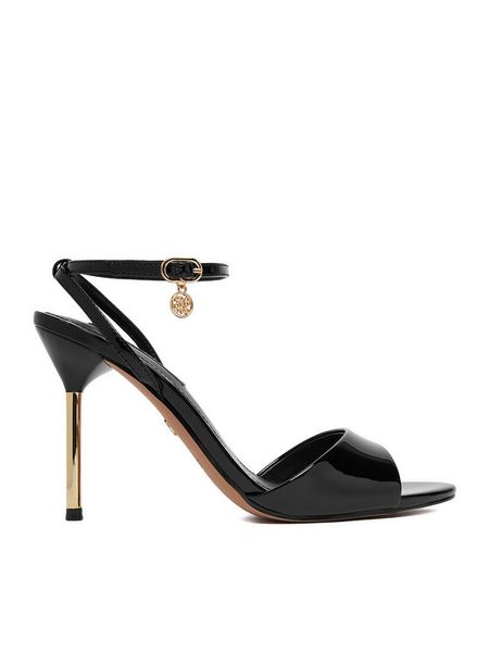 Nine West Szpilki EO-CD25-144-1 Czarny. Czarne szpilki Nine West, bez wzorów, z materiału, bez obcasa, na szpilce, bez zapięcia. Za 182.99 zł.