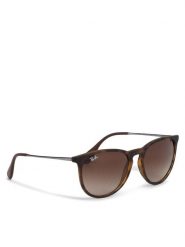Ray-Ban Okulary przeciwsłoneczne Erika 0RB4171 865/13 Brązowy. Brązowe okulary przeciwsłoneczne Ray-Ban, bez wzorów, z tworzywa sztucznego. Za 459.99 zł.