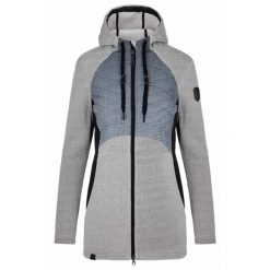 Damski sweter sportowy Loap Galipa szary. Czarne swetry ZSPORT, na zimę, bez wzorów, bez ramiączek. Za 227.99 zł.