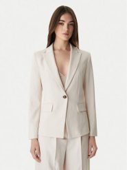 Marella Marynarka Slogan1 2615041211 Écru Slim Fit. Marynarki i żakiety Marella, bez wzorów, z syntetyku. Za 909.99 zł.