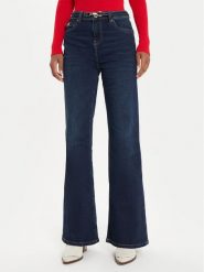 Morgan Jeansy 242-PELOU Niebieski Flare Fit. Niebieskie jeansy Morgan, bez wzorów. Za 179.99 zł.