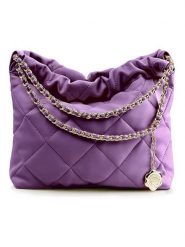Vince Camuto Torebka "Milan" w kolorze fioletowym - 36 x 16 x 11 cm rozmiar: onesize. Różowe torby na ramię Vince Camuto, bez wzorów, z materiału, na ramię, pikowane, bez dodatków. Za 136.13 zł.